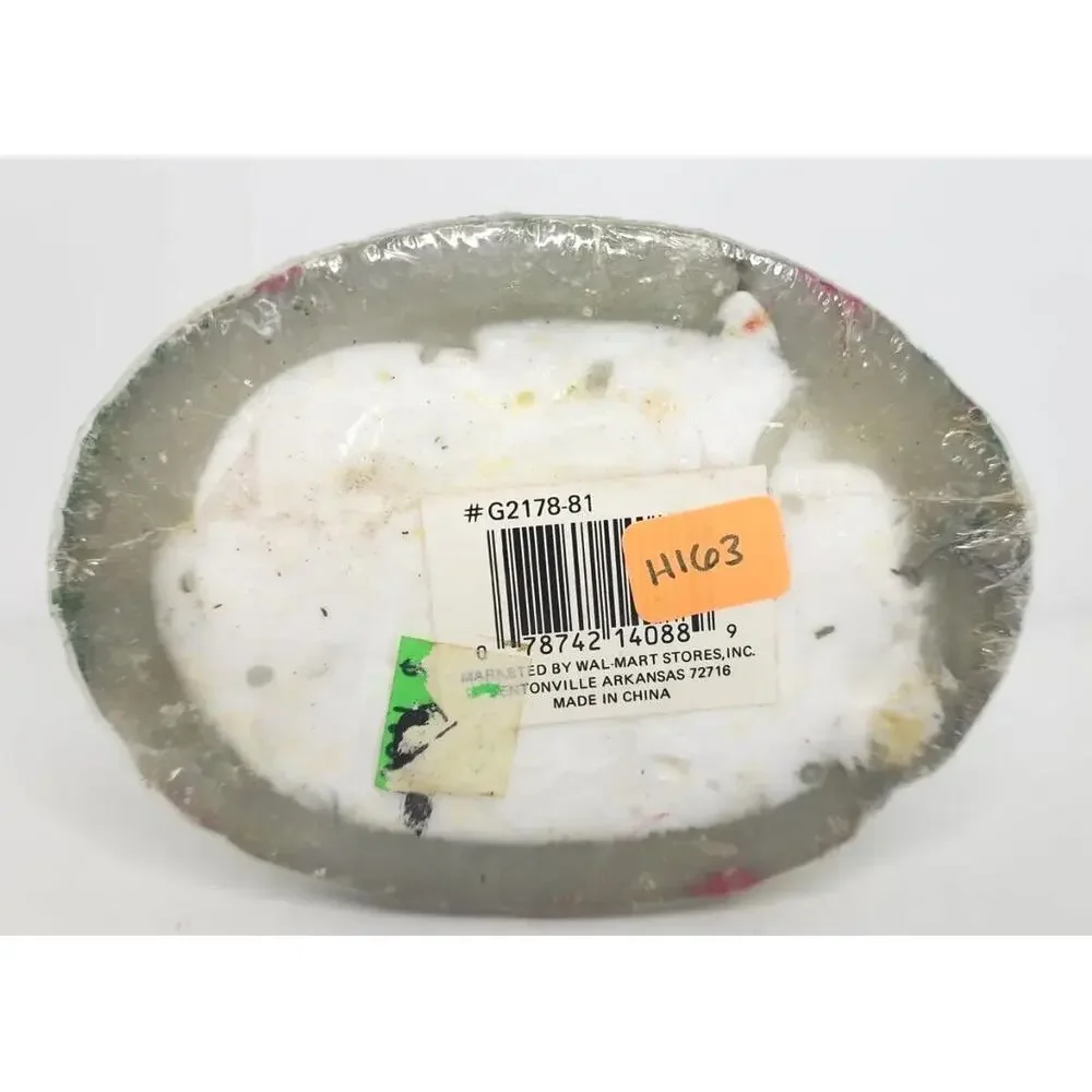 Vintage Wal-Mart Christmas House Candle New‎ in Packaging 4